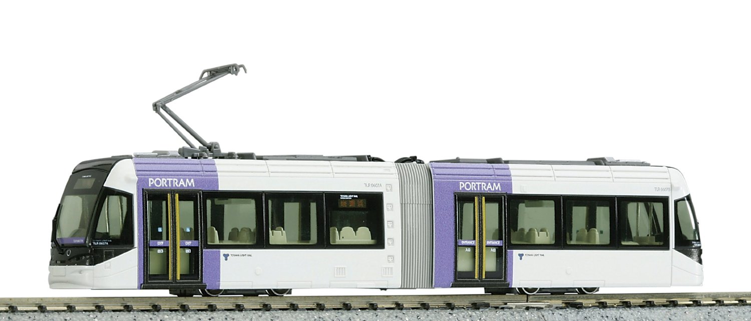 14-801-2 Toyama Light Rail TLR0607 Purple