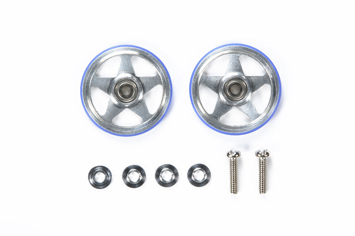 15461 JR 19mm Alum Rollers(5 Spokes) - w/Plastic Rings