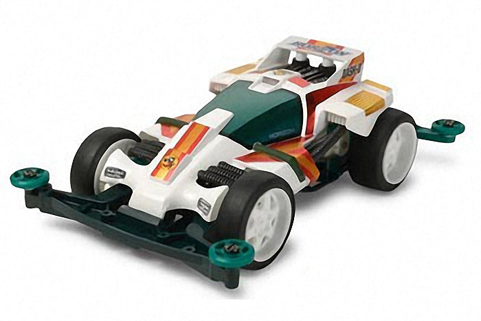 Voiture Mini 4WD Tamiya Thunder Dragon Premium (châssis VS) - Échelle 1/32, Neuf Sous Blister, Référence 18068