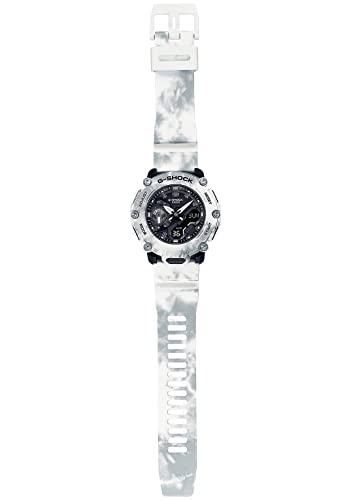 [カシオ] 腕時計 ジーショック 【国内正規品】GRUNGE SNOW CAMOUFLAGE GA-2200GC-7AJF メンズ ホワイト - BanzaiHobby
