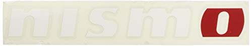nismo Logo Sticker (White) 99992-RN224 - BanzaiHobby
