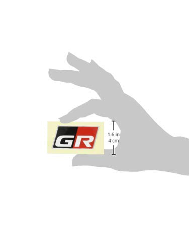 TRD GR Discharge Tape (Aluminum tape with GR logo) Small: 1 piece Product number: MS373-00004 MS373-00004 - BanzaiHobby