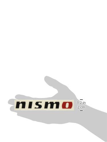 nismo Logo Sticker (Black) 99992-RN227 - BanzaiHobby