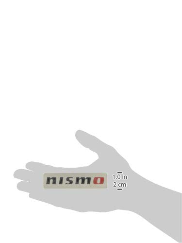 nismo ( ニスモ ) メタル メンブレム (シルバー) 99993-RN209 - BanzaiHobby