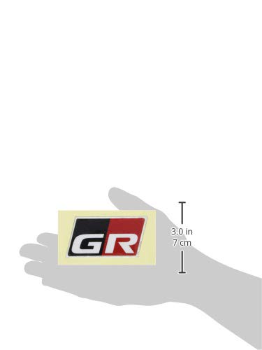 TRD GR Discharge Tape (Aluminum tape with GR logo) Small: Set of 4 MS373-00002 - BanzaiHobby