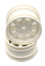24128 White Reinforced M-Chassis Wheels