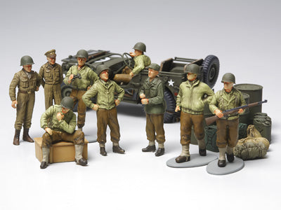 WWII US Infantry At Rest - 1/48