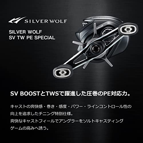 ダイワ(DAIWA) ベイトリール 22 シルバーウルフ SV TW 1000XHL PEスペシャル(2022モデル) – BanzaiHobby