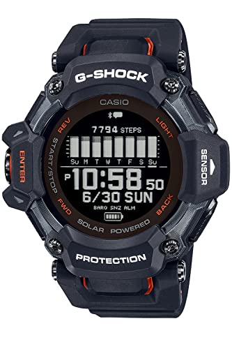 [カシオ] 腕時計 ジーショック 国内正規品 G-SQUAD GPS 心拍計 Bluetooth 搭載 GBD-H2000-1AJR メンズ ブラック - BanzaiHobby