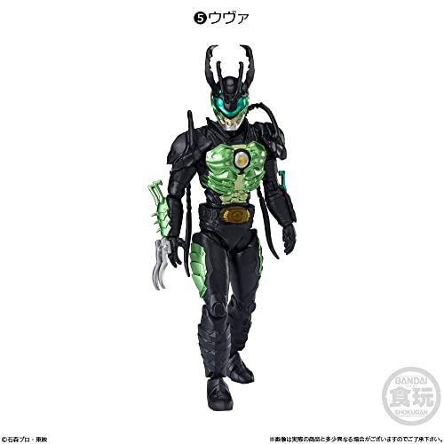 SHODO-O Kamen Rider 11 (10 pieces) Candy Toy/Chewing Gum (Kamen Rider Series) - BanzaiHobby