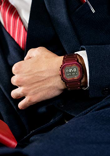 Casio] G-Shock Bluetooth Radio Solar Watch GMW-B5000RD-4JF Men's Red –  BanzaiHobby