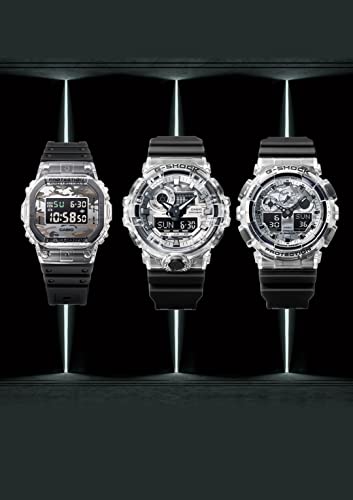 [カシオ] 腕時計 G-Shock 【国内正規品】 カモフラージュ・スケルトンシリーズ GA-700SKC-1AJF メンズ ブラック - BanzaiHobby