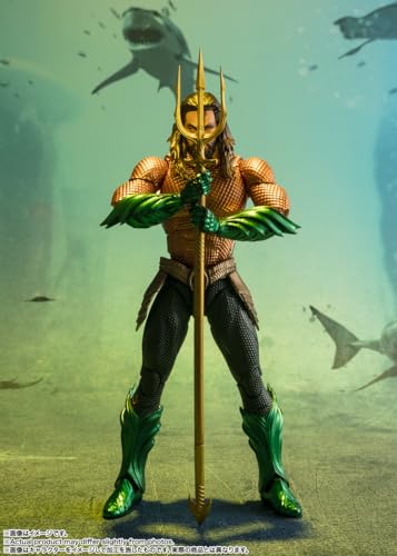 SH Figuarts Aquaman (Aquaman/Lost Kingdom) Approx. 160mm ABS&PVC painted movable figure - BanzaiHobby