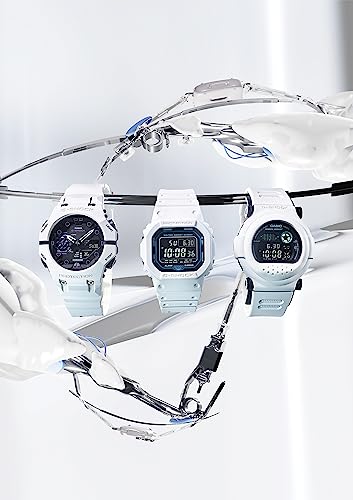 [カシオ] 腕時計 ジーショック 【国内正規品】 Sci-fi worldシリーズ Bluetooth搭載 DW-B5600SF-7JF メンズ ホワイト - BanzaiHobby