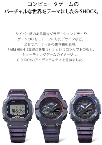 ジーショック [カシオ] 腕時計 【国内正規品】Bluetooth搭載 GA-B001AH-6AJF メンズ パープル - BanzaiHobby