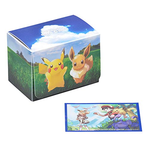 Pokemon Center Original Pokemon Card Game Deck Case & Deck Shield "Pokemon Pika Buoy" - BanzaiHobby