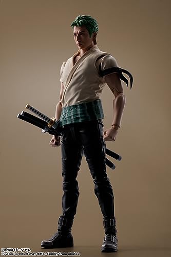 S.H.フィギュアーツ ロロノア・ゾロ（A Netflix Series: ONE PIECE） 約145mm PVC＆ABS製 塗装済み可動フィギュア - BanzaiHobby