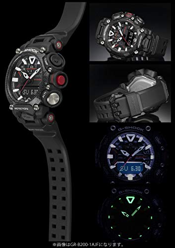 [カシオ] 腕時計 ジーショック 【国内正規品】GRAVITYMASTER Bluetooth 搭載カーボンコアガード構造 GR-B200-1AJF メンズ ブラック - BanzaiHobby