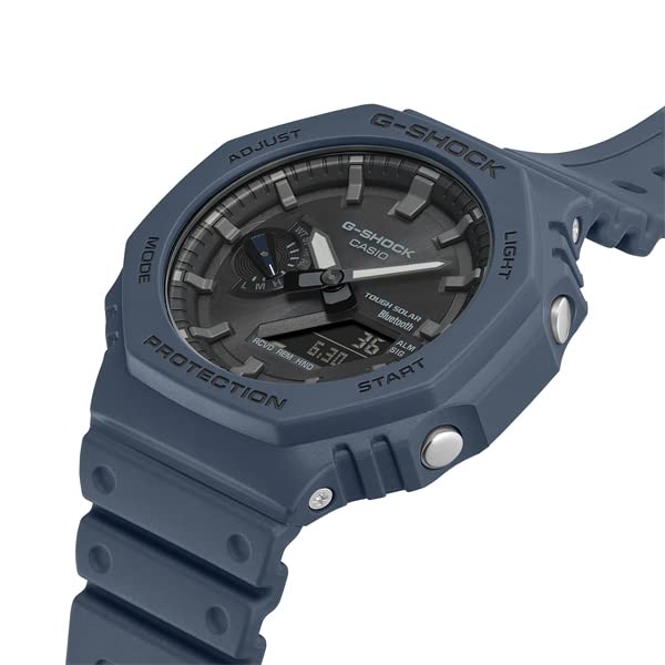 Casioak G SHOCK G Shock Smartphone Link Casio CASIO Limited Solar Analog Digital Watch Blue Navy GA BanzaiHobby