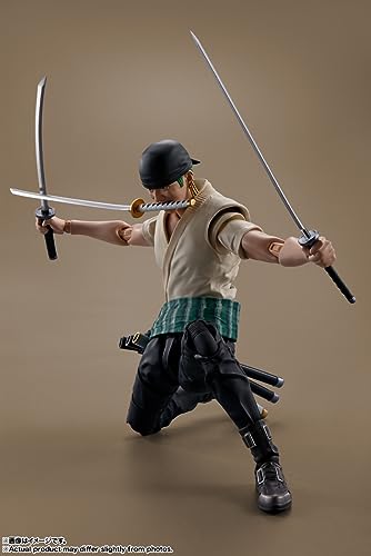 S.H.フィギュアーツ ロロノア・ゾロ（A Netflix Series: ONE PIECE） 約145mm PVC＆ABS製 塗装済み可動フィギュア - BanzaiHobby