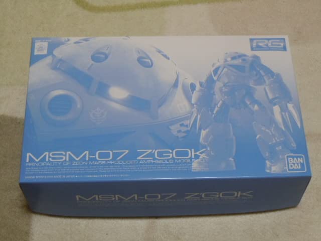 RG 1/144 MSM-07 Mass Production Z'Gok Plastic Model (Hobby Online Shop Limited) - BanzaiHobby