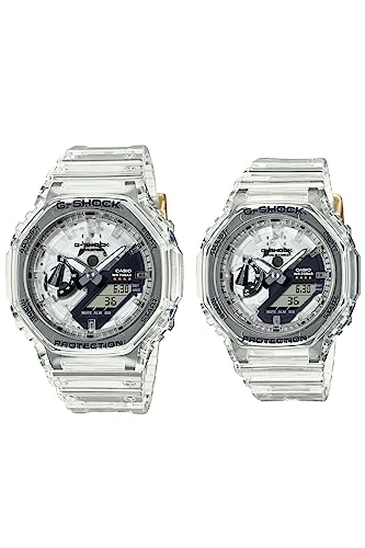[Casio] Watch [Domestic genuine product] G-SHOCK pair watch G-SHOCK 40th Anniversary Clear Remix GA-2140RX-7AJR / GMA-S2140RX-7AJR - BanzaiHobby