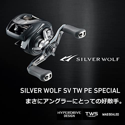 ダイワ(DAIWA) ベイトリール 22 シルバーウルフ SV TW 1000XHL PEスペシャル(2022モデル) - BanzaiHobby