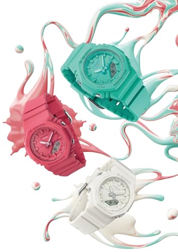 ジーショック [カシオ] 腕時計 【国内正規品】ミッドサイズモデルバイオマスプラスチック採用 GMA-P2100-4AJF レディース ピンク - BanzaiHobby