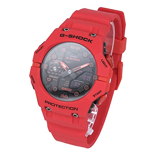 CASIO Casio G-SHOCK G-Shock GA-B001 SERIES Watch Men's Bluetooth Carbon Resin Red Black GA-B001-4A [Parallel Import] - BanzaiHobby