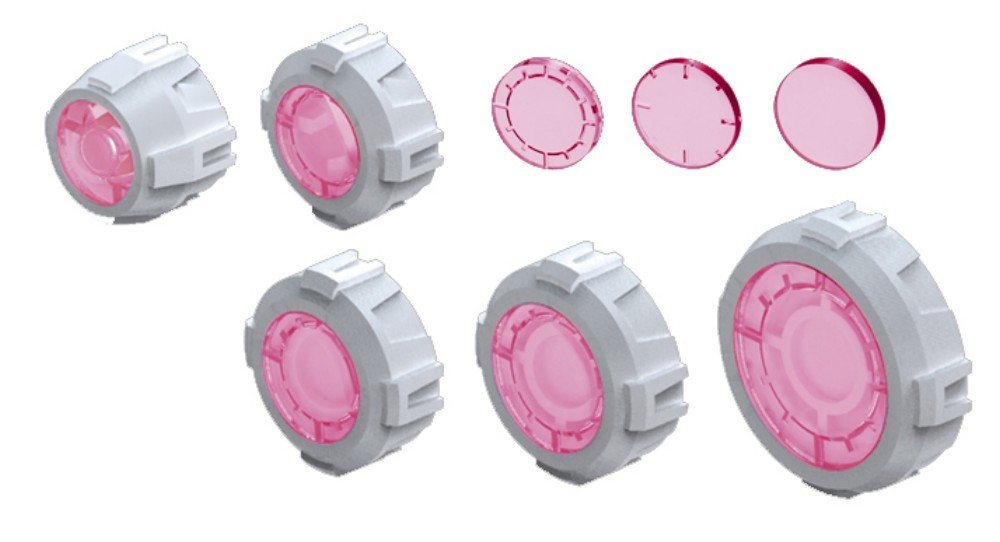 Builders Parts HD MS Sight Lens 01, Pink