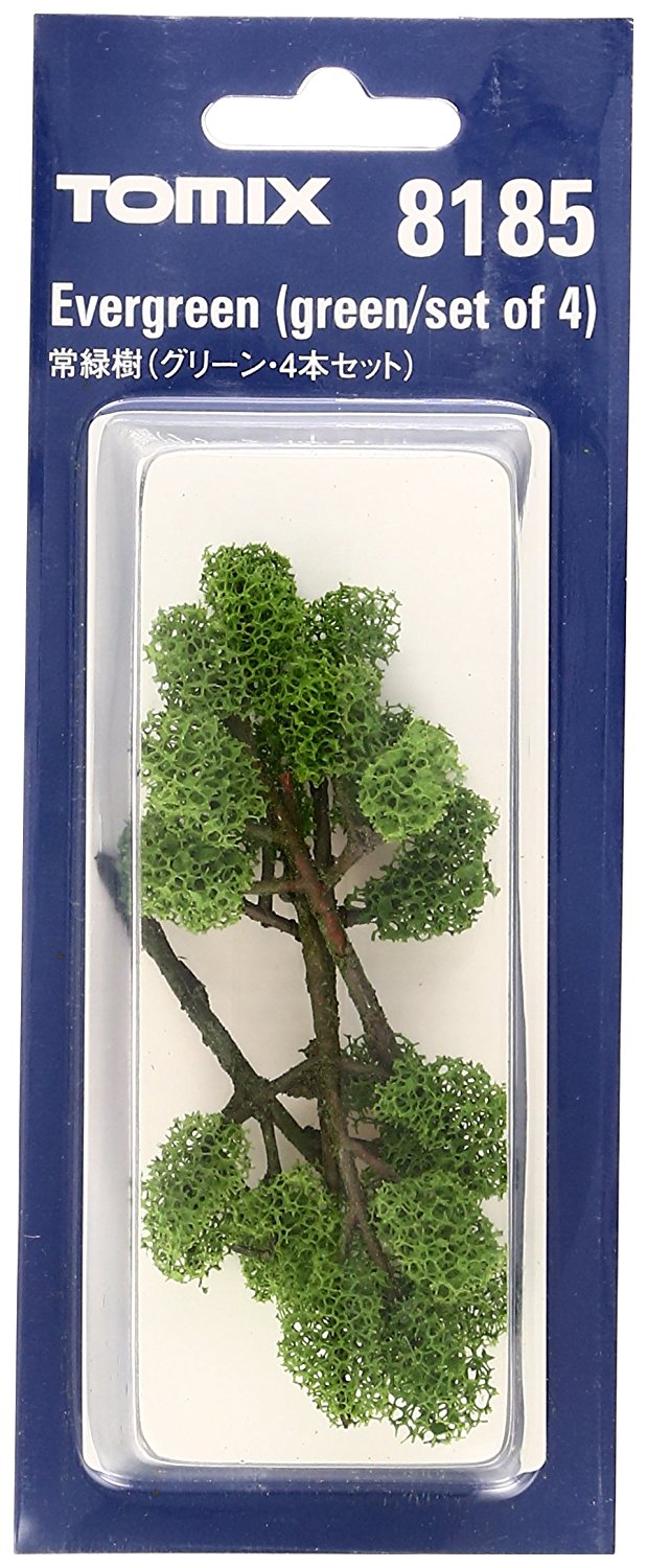 Evergreen Tree Green/Set of 4