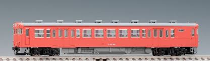 J.N.R. Diesel Train Type KIHA23 (Vermilion(Metropolitan Area Col