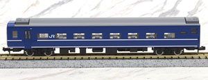 J.R. Type OHANEFU25-100 Sleeping Car Silver Line, H Gom Black