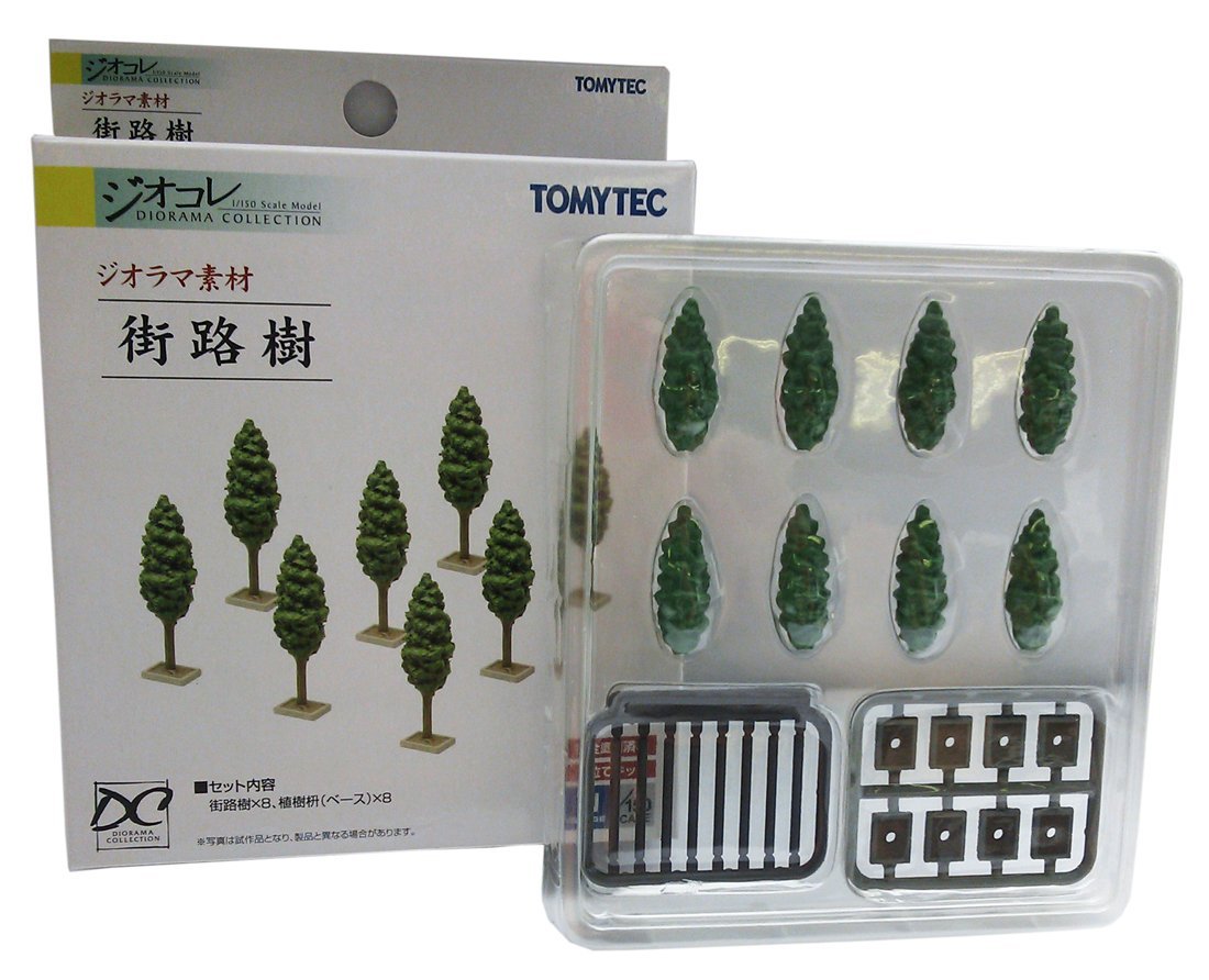 Diorama Material 009 Roadside Trees