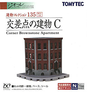 The Building Collection 135 Corner Brownstone Apartment Building