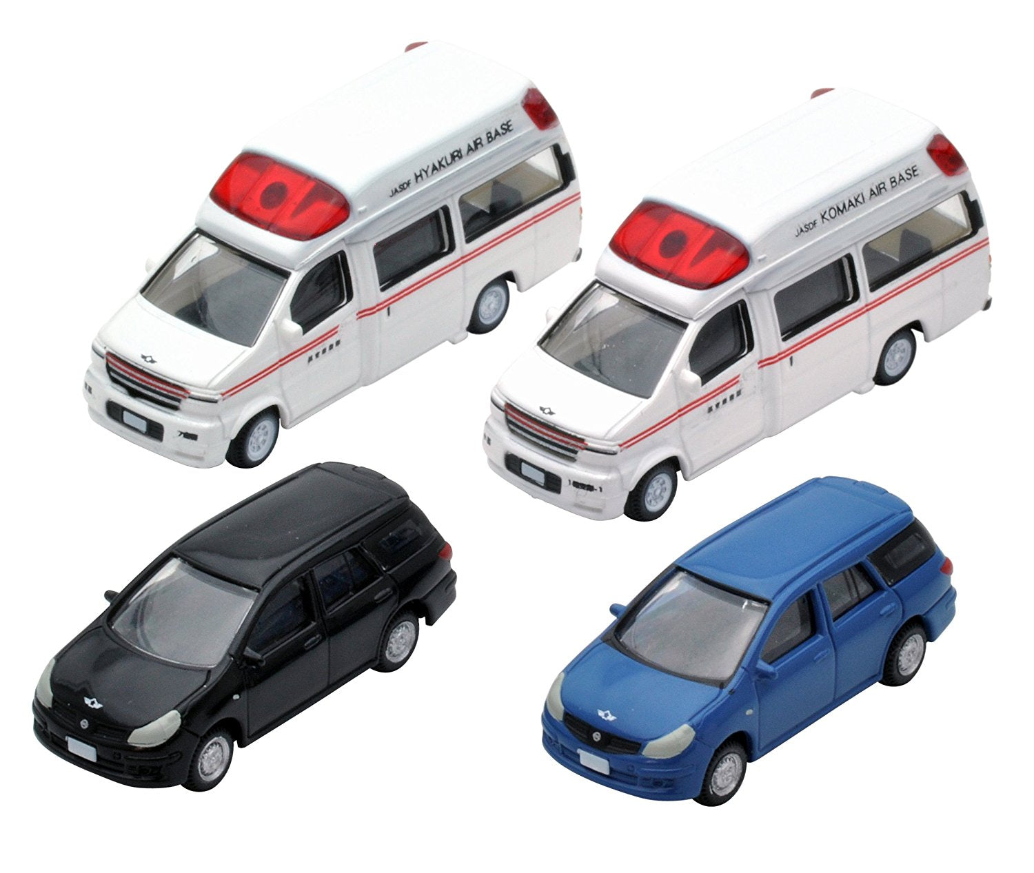 The Car Collection Basic Set JASDF 4 Cars Set