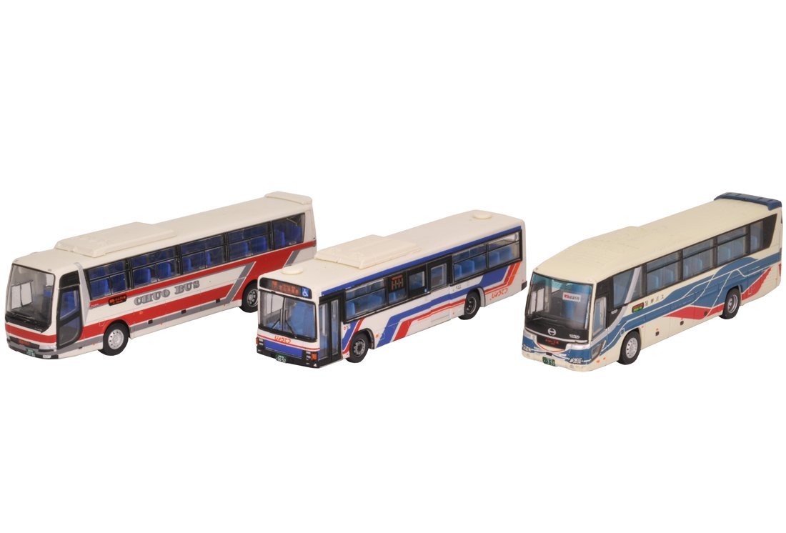 The Bus Collection Sapporo Station Bus Terminal Set A 3-Car Set