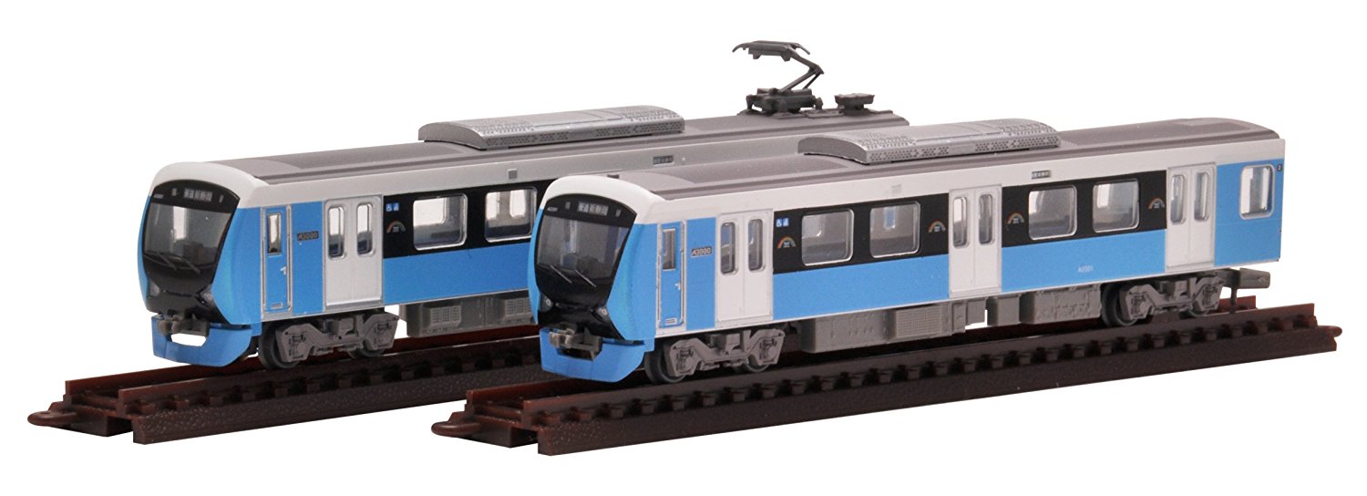 The Railway Collection Shizuoka Railway Type A3000 Clear Blue