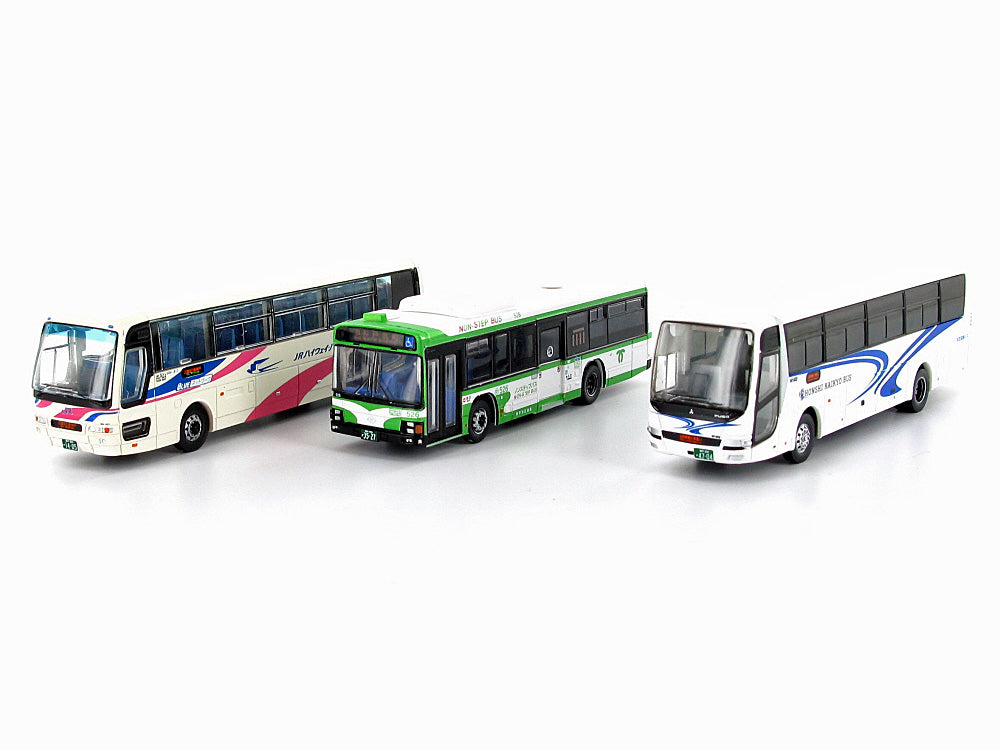 The Bus Collection Kobe Sannomiya Bus Set A 3-Car Set