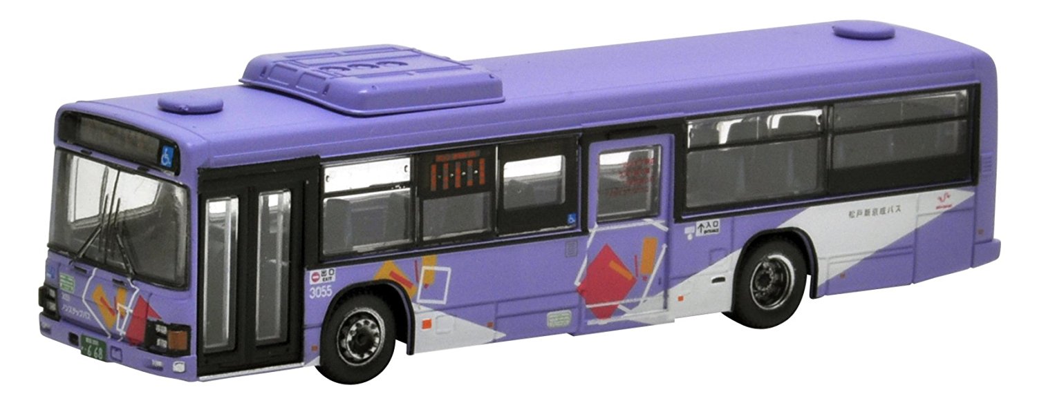 The All Japan Bus Collection JB045 Matsudo Shin-Keisei Bus Chiba