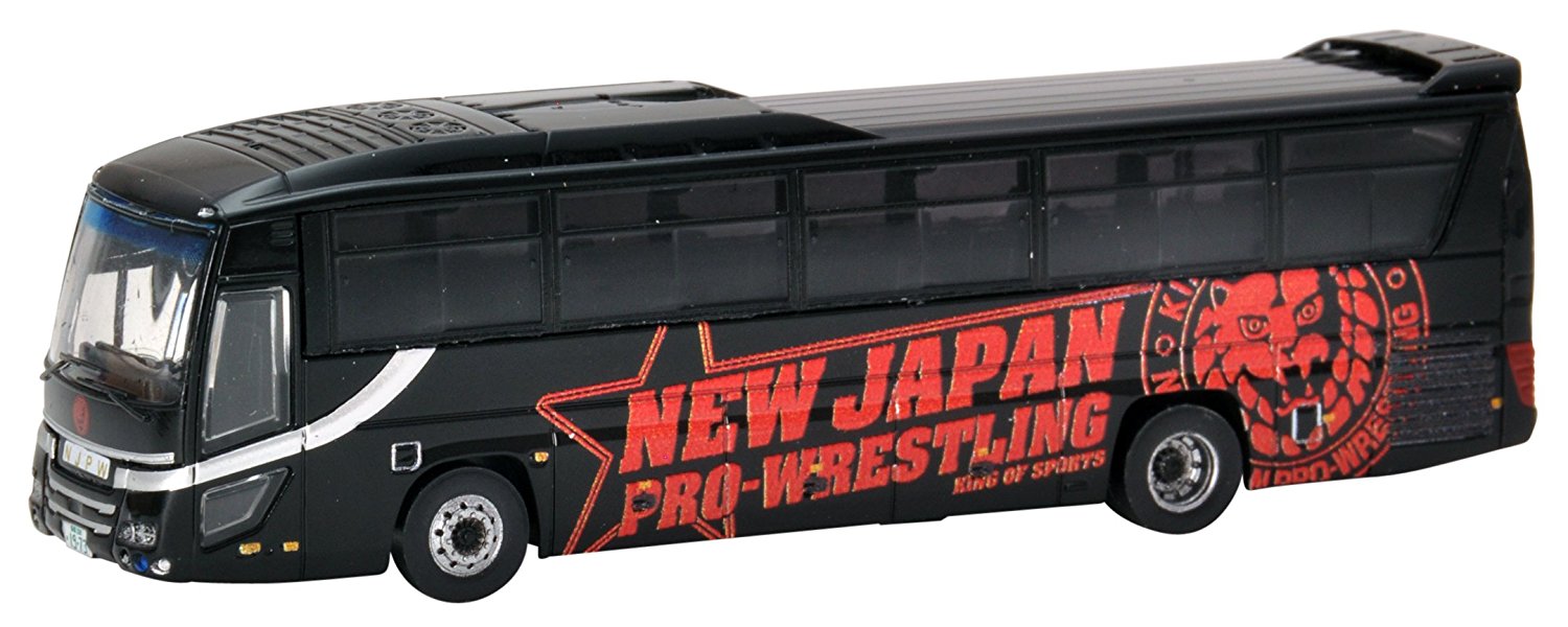 The Bus Collection New Japan Pro-Wrestling Player Bus B Hino S`