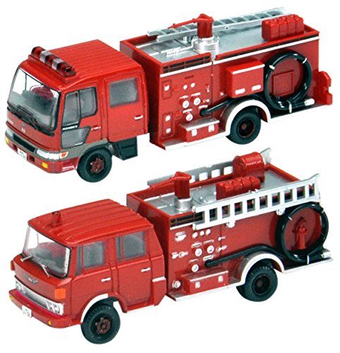 The Truck Collection Fire Pump Car with Water Tank Truck Set