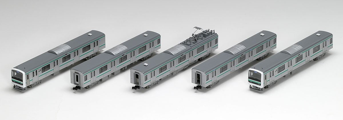 J.R. Commuter Train Series E501 Mito Line 5-Car Set