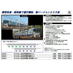 J.R. Suburban Train Series 225-5100 Standard Set Basic 4-Car Set