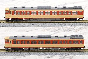 J.N.R. Diesel Train Type KIHA66/67 Vermilion No.4 Set 2-Car Set