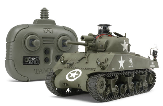 48212 US Medium Tank M4A3 Sherman - 1/35 w/2.4GHz Control Unit
