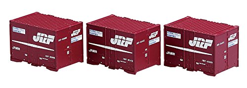 J.R. Container Type 19F 5t Container 3pcs. With Logo