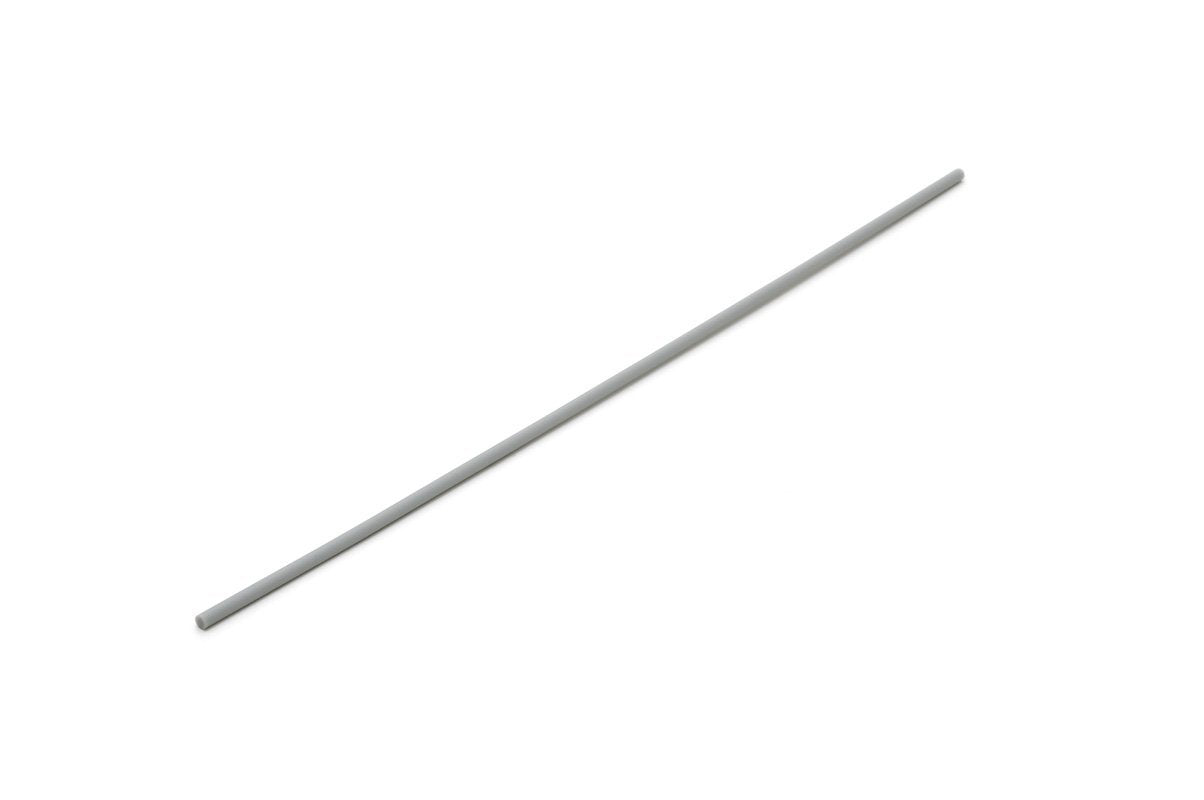 OM-263 Plastic Round Bar Gray Outside Diameter 3.0mm 6pcs