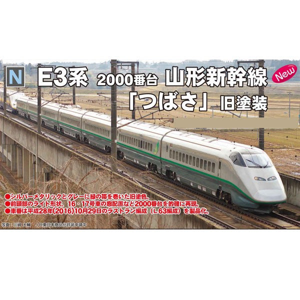 10-1289 Series E3-2000 Yamagata Shinkansen `Tsubasa` Old Color