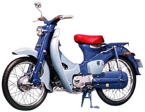 Bike01 Honda Super Cub 1958 1/12